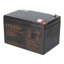 Effekta BT 12-12L AGM Bleiakku 12V 12Ah VdS – wartungsfreier VRLA-Akku