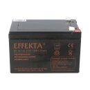 Effekta bt 12-12l VdS lead-fleece battery agm vrla 12v 12Ah