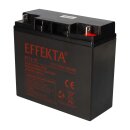 Effekta BT 12-18 Blei-Vlies Akku AGM VRLA 12V 18Ah