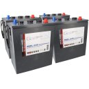 QB Ersatzakku Set 4x 6V (24V) 240Ah kompatibel BA 651