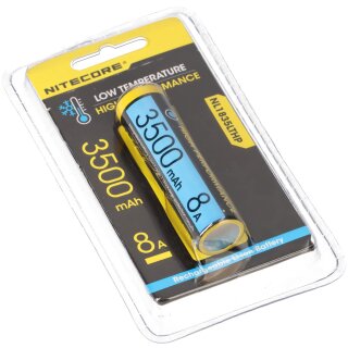 Nitecore Li-Ion Akku 18650 NL1835LTHP - 3,6V 3,5Ah - Low Temperature