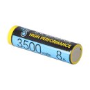 Nitecore Li-Ion Akku 18650 NL1835LTHP - 3,6V 3,5Ah - temperaturfest bis zu -40°C.