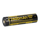 Nitecore Li-Ion Akku 3,7V Typ 18650 NL1826R 2600 mAh