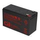 B-Ware CSB HR1234W High-Rate AGM Bleiakku 12V 8,4Ah 34 W/Zelle bei 15 Min. T2 / Faston 6,3 mm