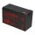 B-Ware CSB HR1234W High-Rate AGM Bleiakku 12V 8,4Ah 34 W/Zelle bei 15 Min. T2 / Faston 6,3 mm
