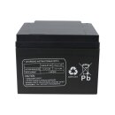 Multipower Lead-acid battery mp26-12 Pb 12v / 26Ah VdS m5
