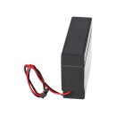 Ladegerät mit 2x Blei-Akku 12V 0,8Ah MP0.8-12H Heim & Haus Molex Stecker