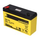 SUN Battery SB6-12V0 AGM Akku 6V 12Ah Blei-Vlies-Akku mit VDS