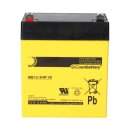 SUN Battery MB12-5HRV0 AGM Akku 12V 5,4Ah T2 / Faston 6,3 mm
