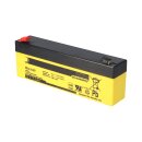 SUN Battery SB12-2.3V0 AGM Akku 12V 2,3Ah Blei-Akku mit VDS