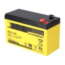 SUN Battery SB12-7.2V0 AGM Akku 7,2 Ah Blei-Akku mit VDS