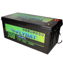 FLYBAT LiFePO4 Akku 12V 200Ah für Wohnwagen Boot Solar-Anlage Caravan