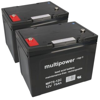 Batterie - 12V 2,9Ah Multipower (Gelbatterie) von multipower