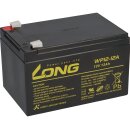 Kung Long VdS WP12-12 12V 12Ah AGM Blei Accu Batterie...