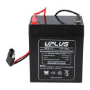 Lead battery agm 12v 5.4Ah compatible lawn mower Sabo 43-Vario e Toro Briggs Stratton