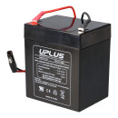 Blei Akku Gel AGM Technik 12V 5,4Ah mit Stecker für Rasenmäher z.B. Sabo 43-Vario E Toro Briggs Stratton