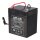 Blei Akku Gel AGM Technik 12V 5,4Ah mit Stecker für Rasenmäher z.B. Sabo 43-Vario E Toro Briggs Stratton