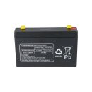Multipower MP7-6 Akku-Ladegerät-Set 6V 7Ah – passend für Notlicht, Alarm & Modellbau