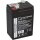Q-Batteries 6LS-4.5 Akku-Ladegerät-Set 6V 4,5Ah – passend für Notlicht, Alarm & Modellbau