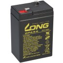 Set - lead battery and charger - 6v 4,5Ah KungLong...