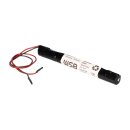 Emergency light battery pack rod NiMH - 4,8v 0,5Ah