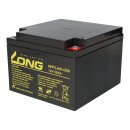 Kung Long WPL26-12N 12V 26Ah AGM Bleiakku M5 Longlife