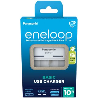 eneloop USB Charger BQ-CC61 unbestückt Ni-MH 2000 mAh