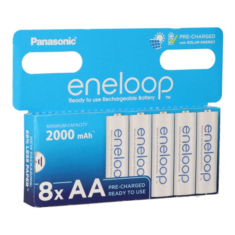 Panasonic eneloop (8 Stk., AA, 2000 mAh), Batterien + Akkus - Bild 5
