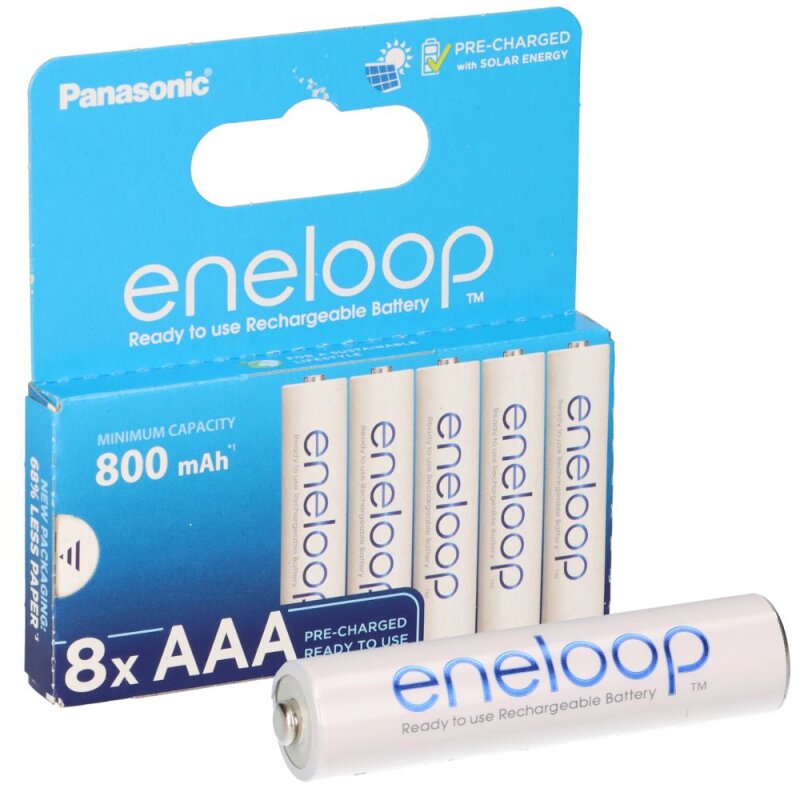 Panasonic Eneloop Nimh-Micro Akku, 800Mah, 8 Stück - Bild 7