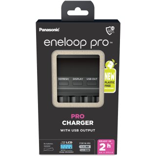 eneloop pro BQ-CC65 LCD Charger unbestückt