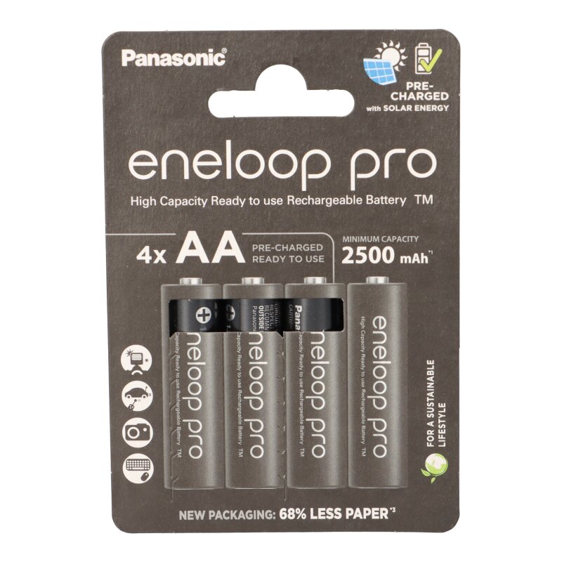 Sanyo Eneloop Pro Mignon Akku Bk-3Hcde/4Be Batterie - Bild 6