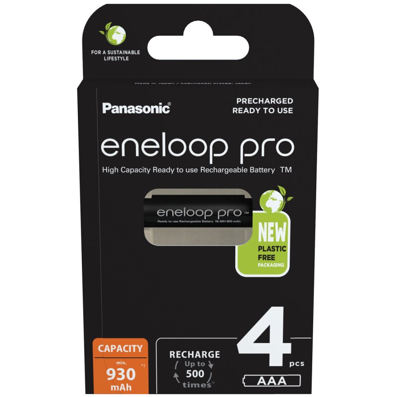 Eneloop Akku AAA Pro 4 Stück 930 mAh - Bild 7