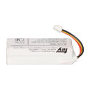 Lithium-Ionen Akkupack 3,6V 6,7Ah 24Wh 1S2P mit Kabel und Stecker