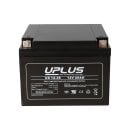 Uplus Lead battery 12v 26Ah battery agm us12-26 maintenance free