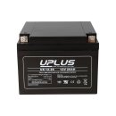 Uplus Bleiakku 12V 26Ah Batterie AGM US12-26 wartungsfrei