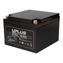 Uplus Bleiakku 12V 26Ah Batterie AGM US12-26 wartungsfrei