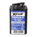 4r25 XCell Premium 45 block battery 6v 45Ah for construction site lamp