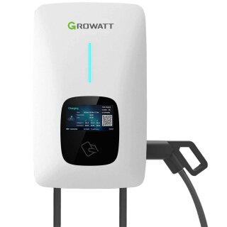 Growatt THOR 07AS-S Wallbox 1-phasig mit RFID-Karte