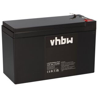 Bordbatterie Akku für Wohnwagen 9Ah 12,8V LiFePO4 Solar