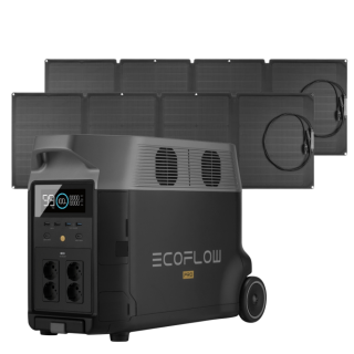 EcoFlow DELTA Pro Portable Power Station + 2x 400W Solarmodul