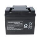 Multipower Blei-Akku MP40-12 Pb 12V 40Ah M6  Schraubanschluss