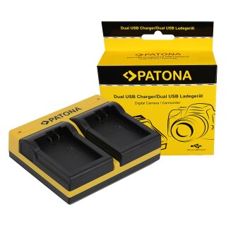 PATONA Dual Ladegerät f. Nikon EN-EL25 EN-EL25 Z30 Z50 Z fc