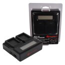 Berenstargh Dual LCD USB Ladegerät Nikon EN-EL25 Z30...
