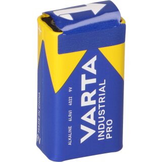 Varta 4022 Industrial 9 Volt Block Batterie