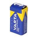 VARTA 4022 Industrial 9V Block Batterie 6LR61 - passend für Rauchmelder, Messgeräte & Audio