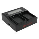 Berenstargh Dual-LCD Kamera-Akkuladegerät Olympus...