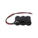 Mexcel Notleuchtenakku 3,6V 1500mAh NiCd F1x3 Sub-C – Silikonkabel