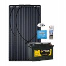 Wohnmobil Solar-Set 200W 100Ah Batterie Victron MPPT Solarladeregler Camper Autark