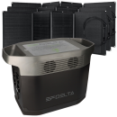 EcoFlow Delta Power Station 1300Wh + 3x Solar Panel 110W