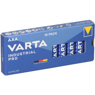 Varta 4003 Industrial Micro Batterie AAA 10 Stück